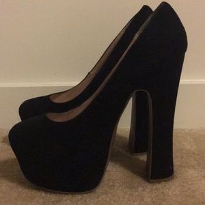 Dolce vita Black platform pumps
